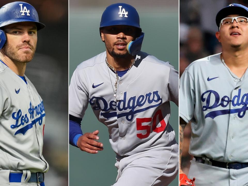 Freddie Freeman, Mookie Betts, Julio Urias