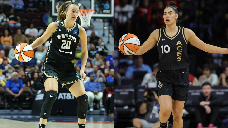 Sabrina Ionescu & Kelsey Plum