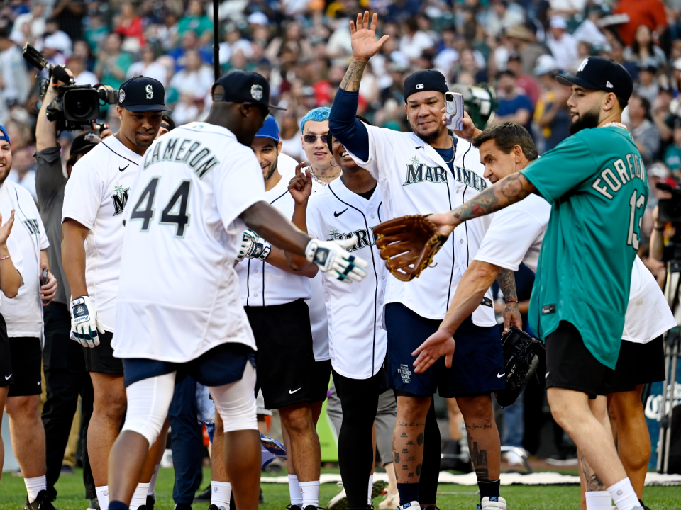 MLB celebrity softball game